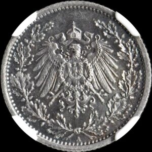 ドイツ半マルク銀貨