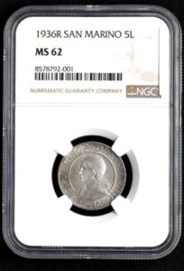 サンマリノ　アンティークコイン