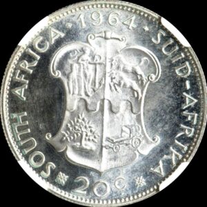 南アフリカ　銀貨