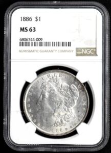 モルガン　1ドル銀貨